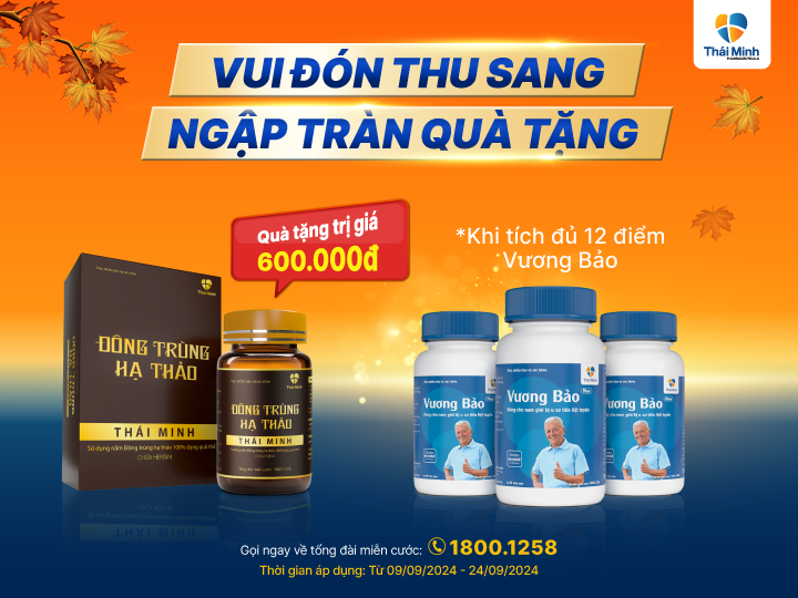 VUI ĐÓN THU SANG, NGẬP TRÀN QUÀ TẶNG TỪ VƯƠNG BẢO - TẶNG QUÀ LÊN TỚI 600.000Đ